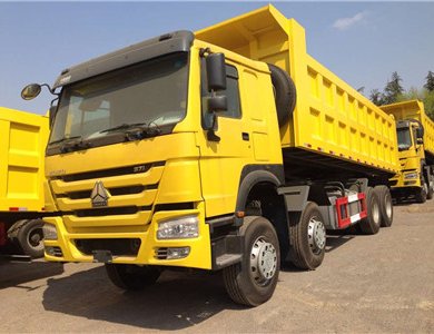 Sinotruk 50T  8*4  371hp howo dump truck for sale