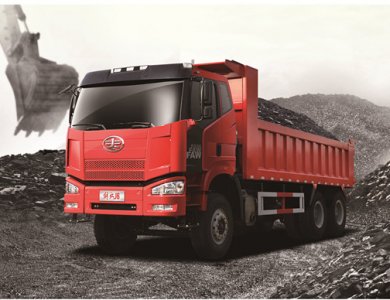 Best price FAW J6P 390Hp 6x4 35 Tons Dump Truck 