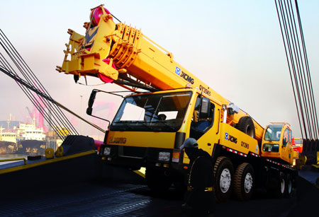 XCMG Crane QY35K5 truck crane From China crane for sale in Dubai