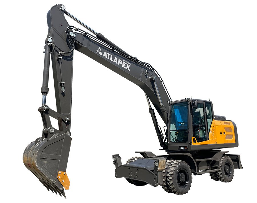 Excavadora de ruedas apx210w