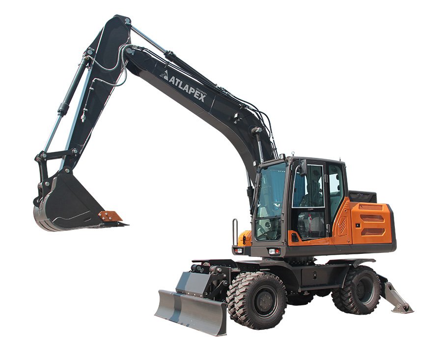 Excavadora de ruedas apx180w