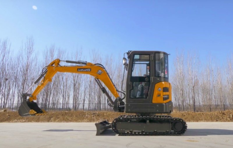 La miniexcavadora APX35, la más vendida de ATLAPEX