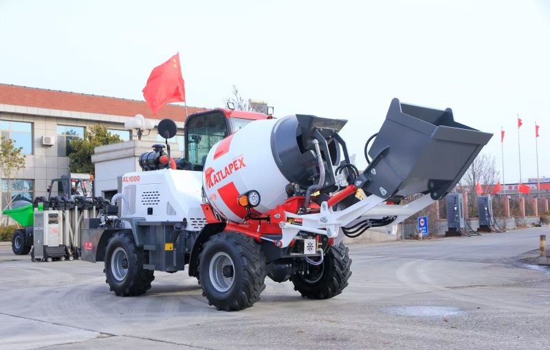 Mezcladora de concreto autocargable ATLAPEX AL 1000