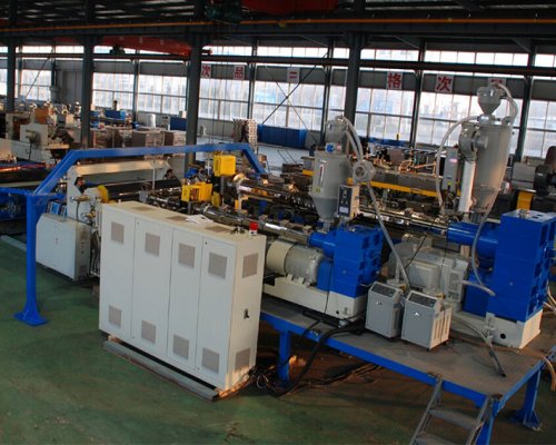 Линия для производства листов PP/PE/HIPS/PET/EVA/EVAOH