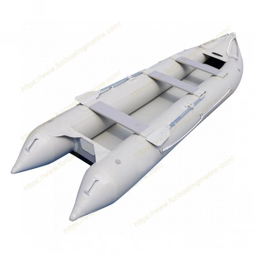 Inflatable kayak boat KaBoat for fishing