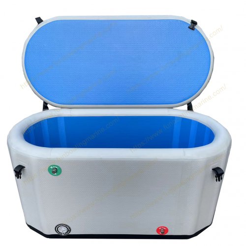 Air Lid Ice Barrel Cold Plunge Therapy Tub