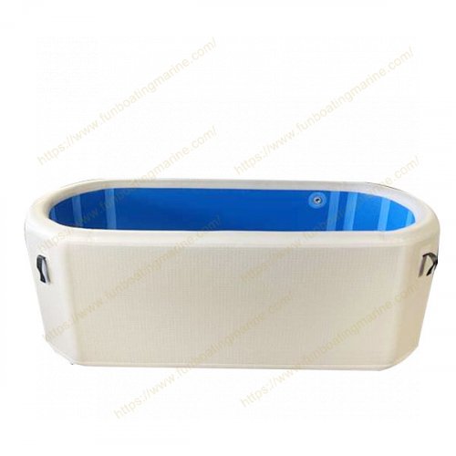 inflatable bathtub Ice Plunge Barrel for Ice Baths and Soaking Cold Plunge Tub 