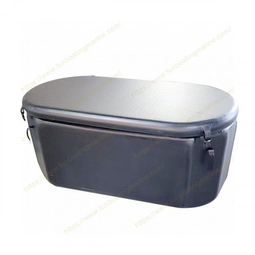 Cold Bath Tub 130cm Inflatable Cold Plunge Cold Tub Recovery for single person