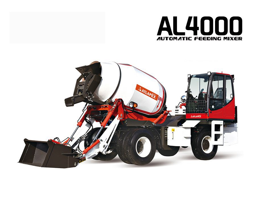 Self-loading Concrete mixer AL 4000