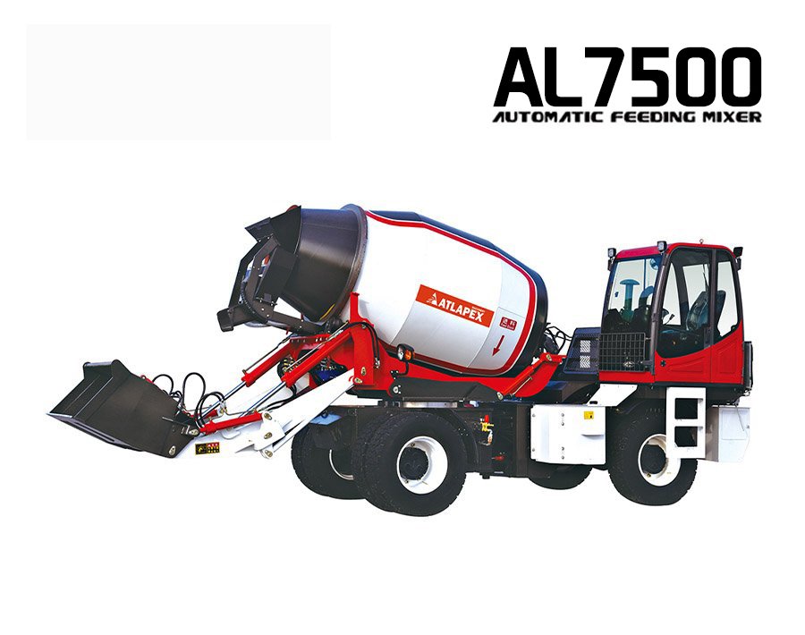 Self-loading concrete mixer AL 7500