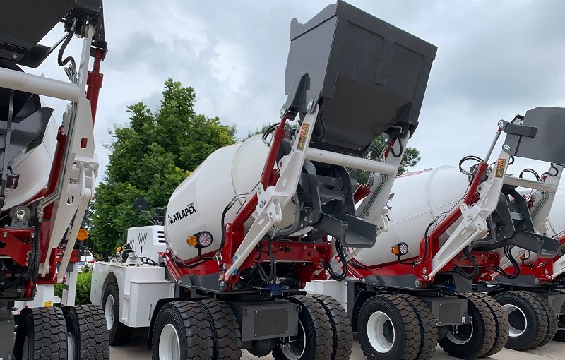 ATLAPEX 3200 Model Self-Loading Concrete Mixer Truck