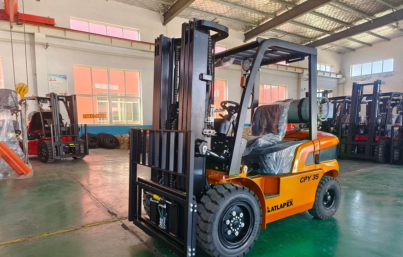 ATLAPEX New LPG Dual Fuel Forklift, Clean And Efficient