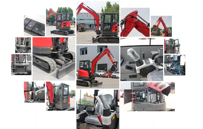 ATLAPEX Crawler Excavator APX35, every detail ensuring excellent performance 