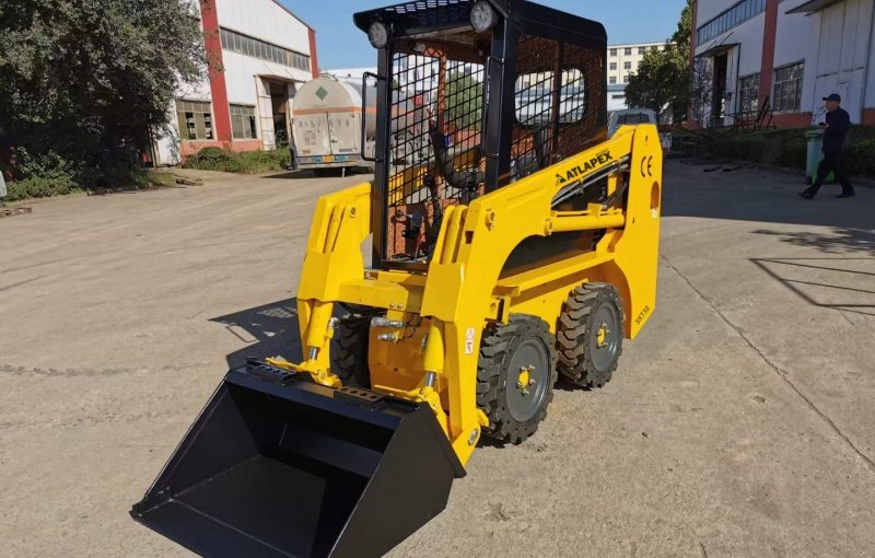 ATLAPEX SKT38 Flexible and Multi-functional Wheeled Mini Skid Steer Loader