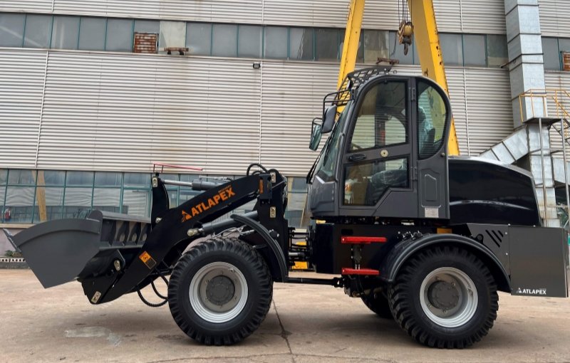 ATLAPEX AEC15 Electric Wheel Loader: Low Cost, Zero Emissions, Energy Efficient