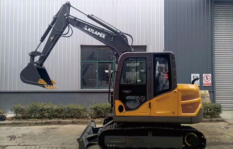 ATLAPEX new APX65 crawler excavator with a bucket capacity of 0.21 cub meters