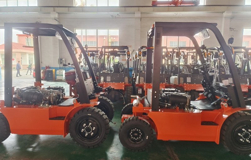 ATLAPEX Forklifts Are About To Complete Production And Shipped To El Salvador