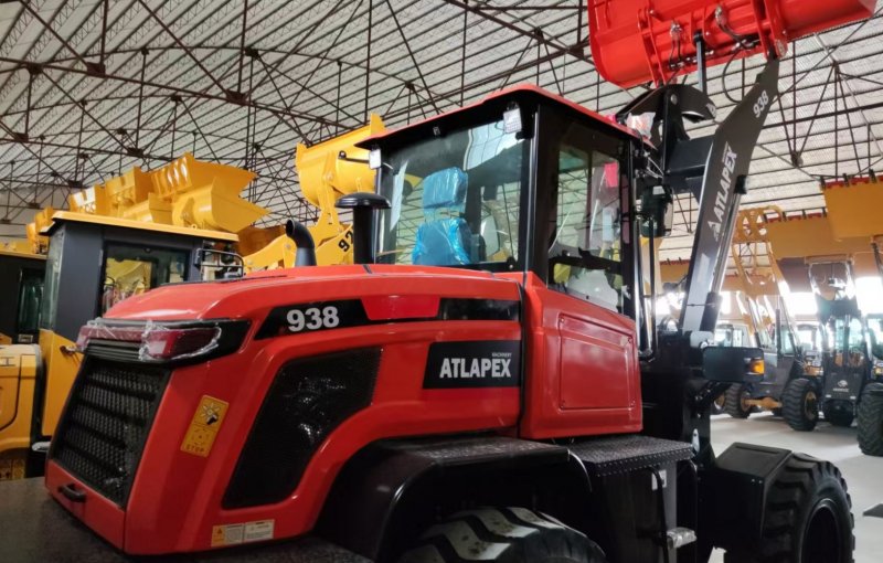 Atlapex Finished New Order from Russian Customer about ZL938 Wheel Loader With Grain Bucket