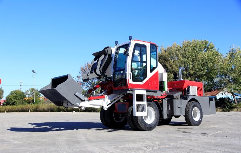 Self-Loading Concrete Mixer: Revolutionizing Construction