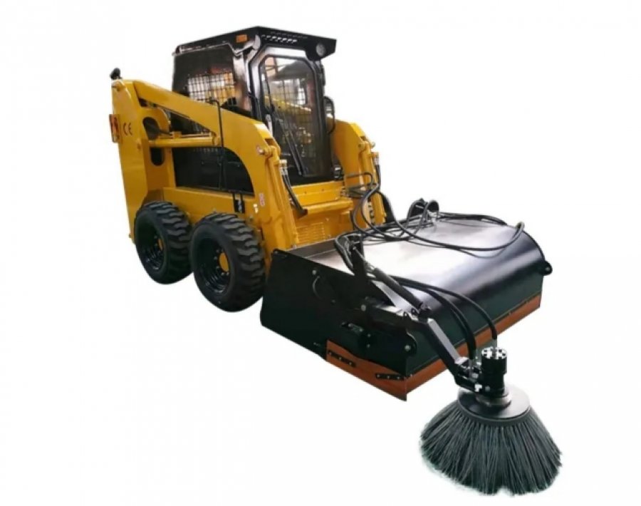 ATLAPEX Skid Steer Loader Gutter Brush