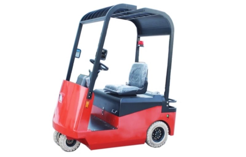 ATLAPEX Electric Tow Tractor With Semi-Enclosed Cabin