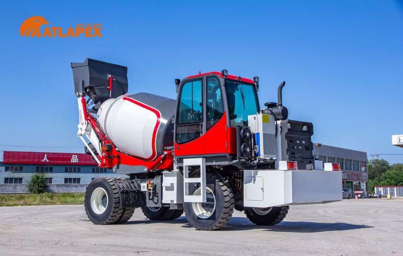 ATLAPEX Launches Revolutionary AL 6500 Self-Loading Concrete Mixer for Enhanced Construction Efficiency