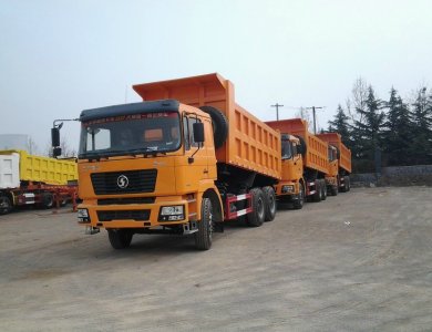 SHACMAN F3000 18cbm Dump Trucks 25t 6x4 290hp Diesel Tipper Truck