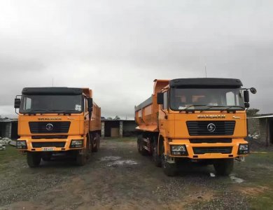 SHACMAN 12 Wheeler Dump Trucks F3000 8X4 WEICHAI Tipper Truck