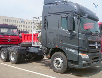 Beiben V3 6x4 420hp Euro 2 10 wheels Tractor Truck For Sale