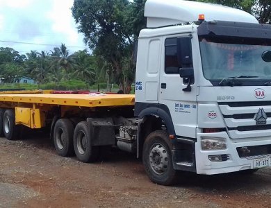 Kailai Flat Bed 4 Axles Semi Trailer for sale