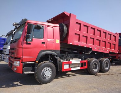 Engineering truck Brand new 6*4 371hp howo dump truck for sale