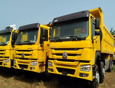 2021 new 50T  8*4  371hp howo dump truck for sale