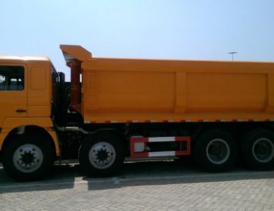 Sinotruk HOWO 8x4 U Shape Mining Tipper Truck 40-50 Ton