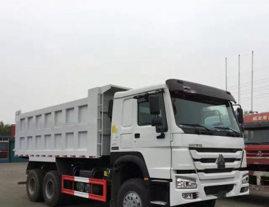transport sand and construction material howo 336hp dump truck 