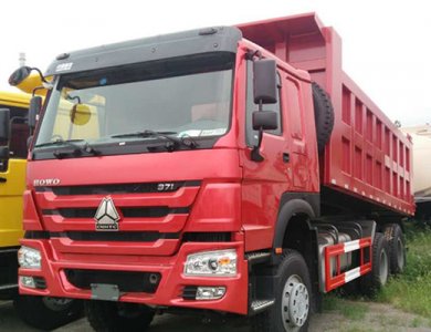 Sinotruk 371hp 10 wheel howo dump truck for Africa