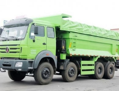 Beiben Brand New 12 Wheel Dump Truck Loading Capacity