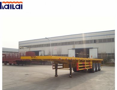 CIMC/ KAILAI Brand New 40FT Flatbed 38 Tons Container Semi Trailer