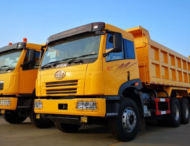 China brand new Faw j6p dump truck 6x4 370hp Dump Truck For Sale for Central Asia