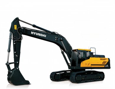 HYUNDAI brand HX340HD Crawler Excavator 34 Tons in Algeria