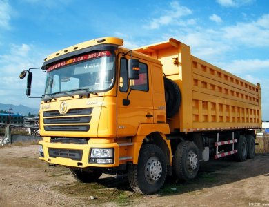 SHACMAN F3000 8x4 Dump Truck 20cbm 336HP for Algeria