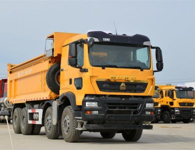 New Sinotruk HOWO TX 8x4 460HP Dump Truck for sale