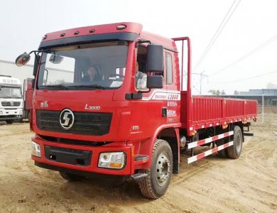 Hot sale SHACMAN L3000 4x2 Cargo truck Red for sale