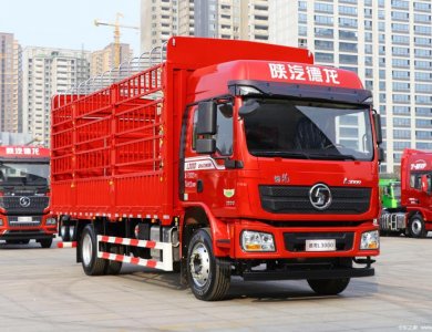 Algeria L3000 4x2 Fence cargo truck red for sale 