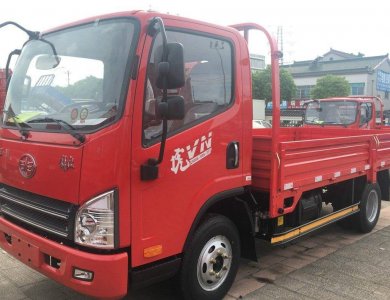 HOT SALE FAW Tiger V 110hp 4.21m Single row fence light truck