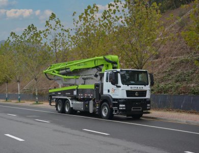 New ZOOMLION 47M Concrete Pump Truck 47X-5RZ with SITRAK chassis