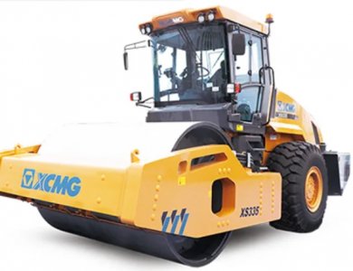 XCMG XS335 full hydraulic single-drum vibratory roller