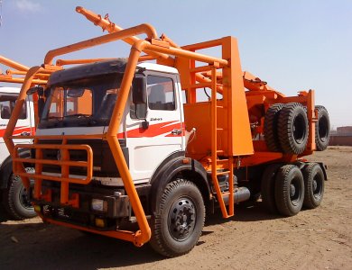 BEIBEN 2642AK 6x6 420hp Timber Logging Truck