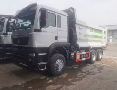 HOWO TX 380hp 10 Wheels Tipper Dump Truck in Algeria