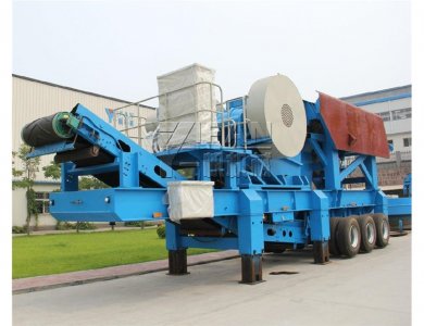 KAILAI Mobile Crusher Station Plant Mobile Crushing Station