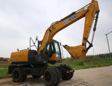 XCMG XE150WB 0.58m³ Wheeled Hydraulic Excavator